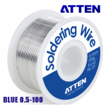 ATTEN Soldering Wire Blue 0.5-100 κόλληση για ηλεκτρικό κολλητήρι και αερίου 0.5mm 100gr Sn63 Pb37 χειροτεχνίες μοντελισμό